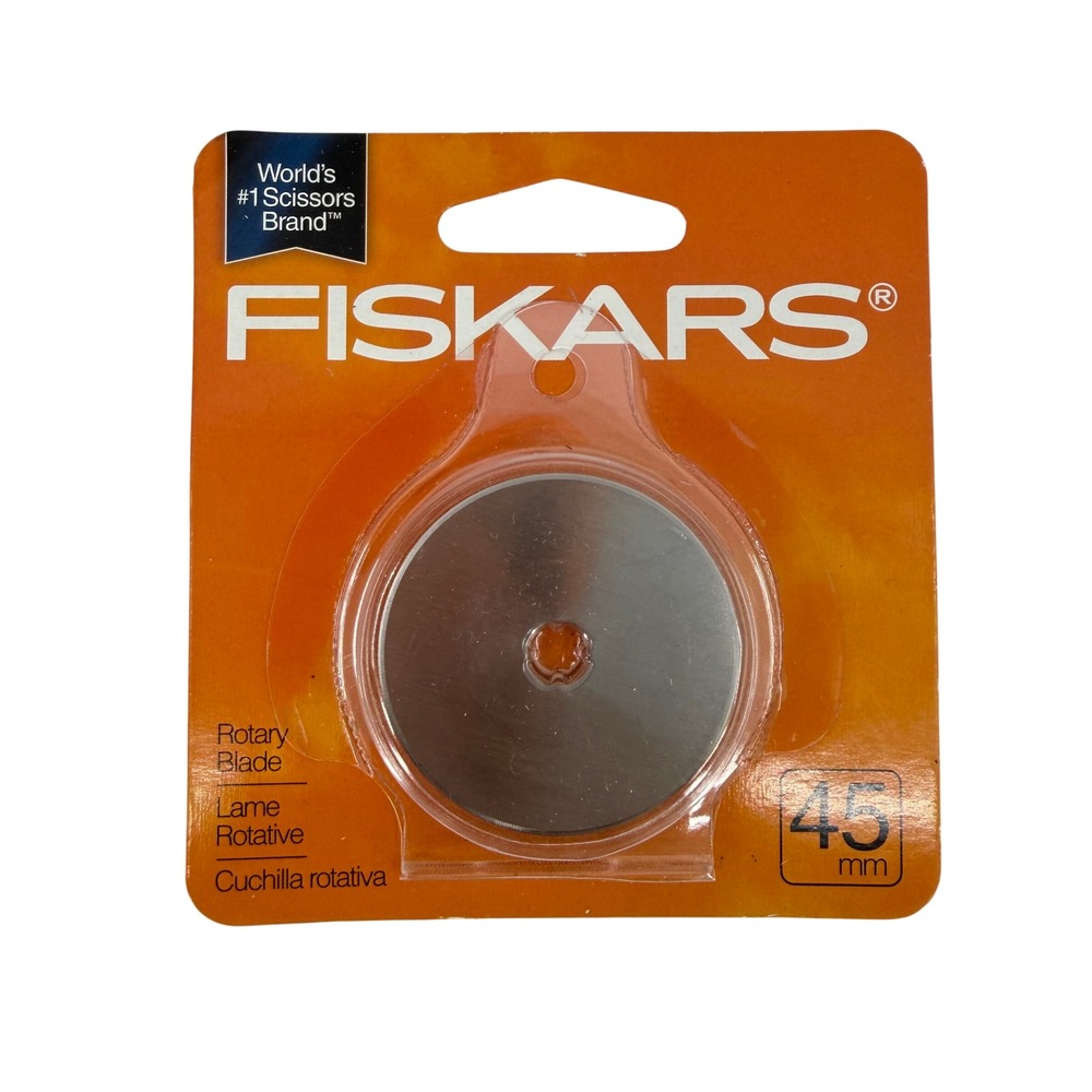 Fiskars 45mm Rotary Blade Replacement Steel Razor Edge 195310-1003 New Pack